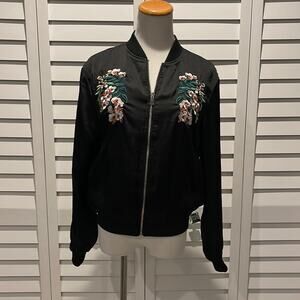 Aqua NWOT embroidered Jacket soft and stylish!